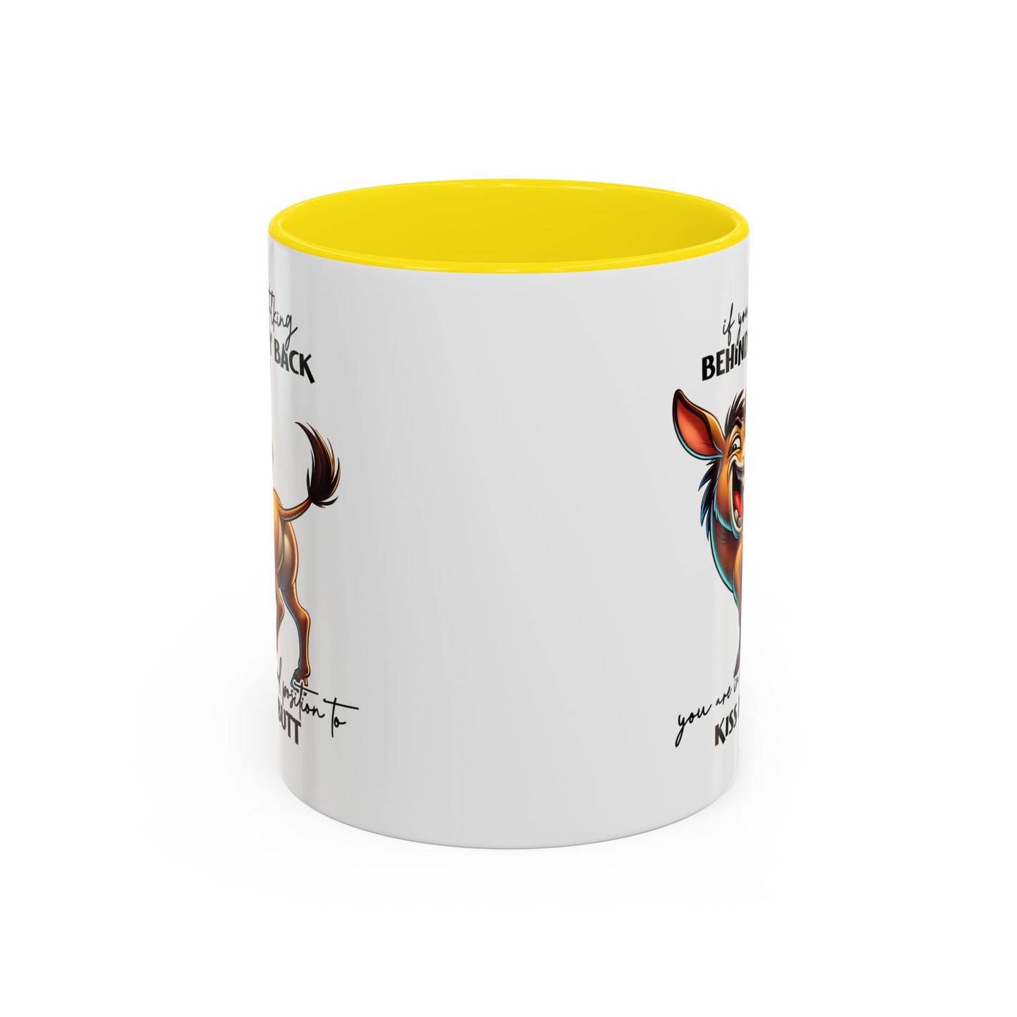 Humor Mug - If You Are Talking Behind My Back