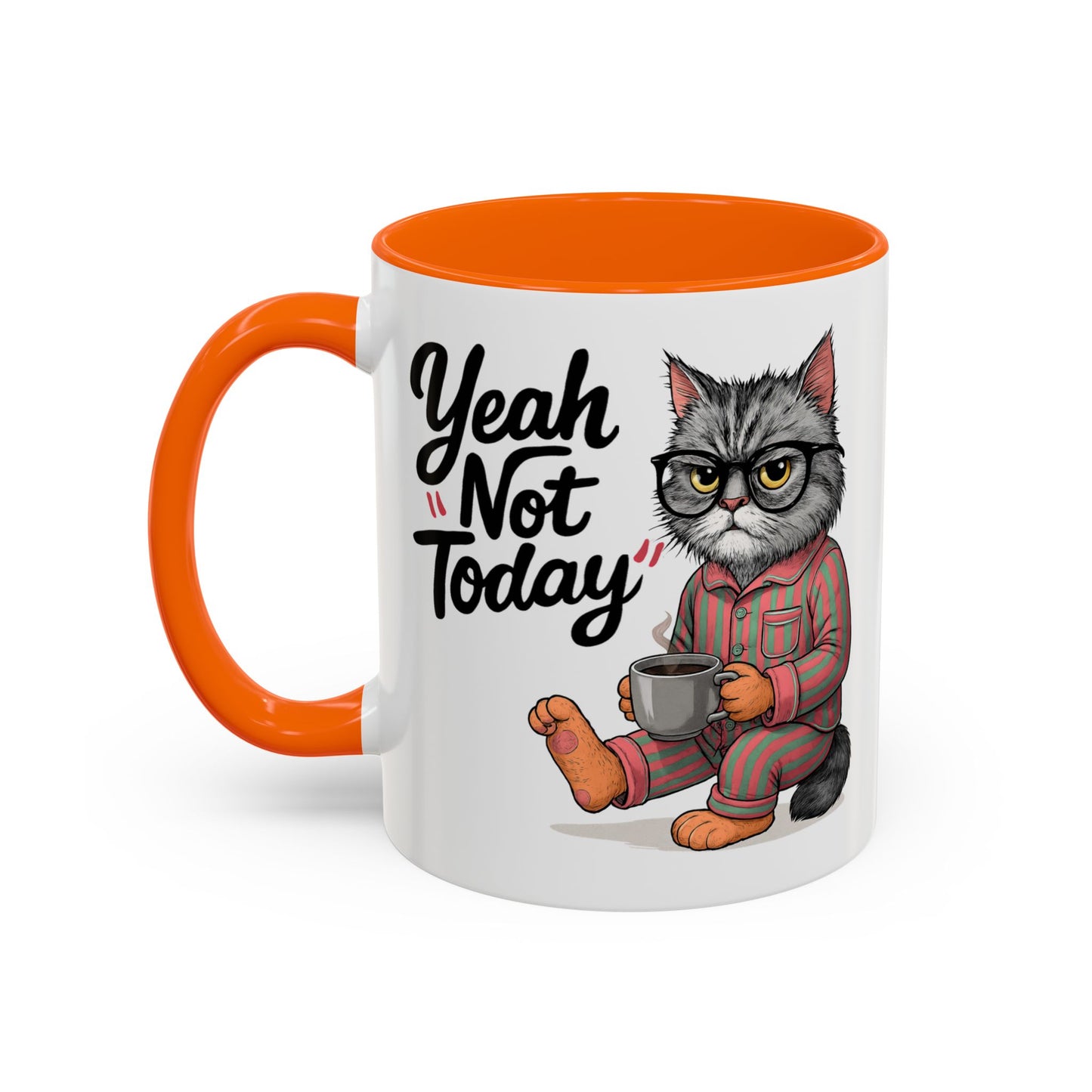 Animal Mug - Yeah Not Today