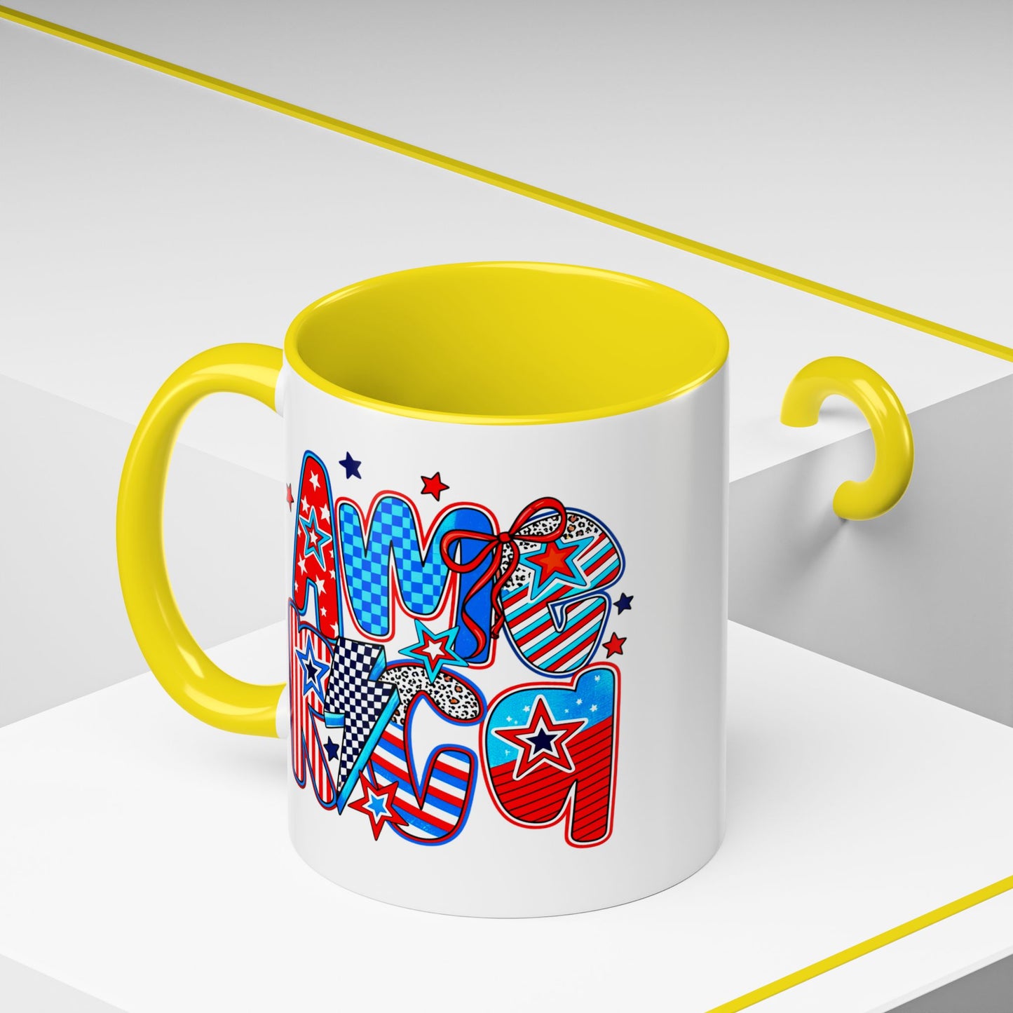 4th of July Mug - Retro America Coquette