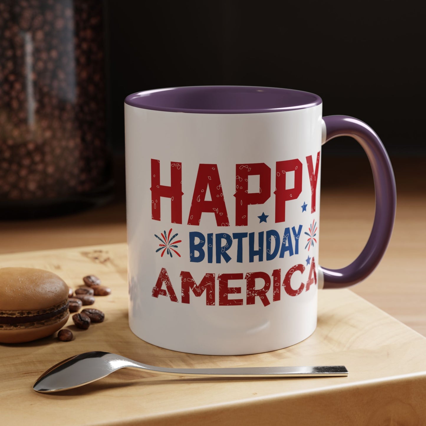 4th of July Mug - Happy Birthday America Celebrations