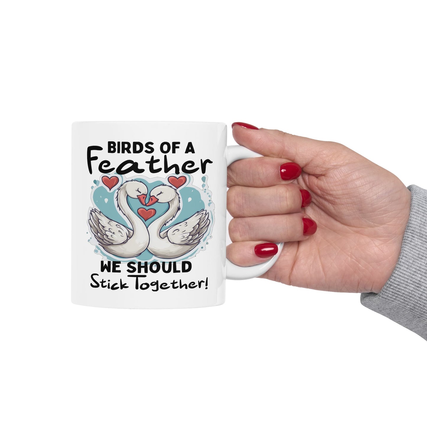 Anniversary Mug - Birds Of A Feather