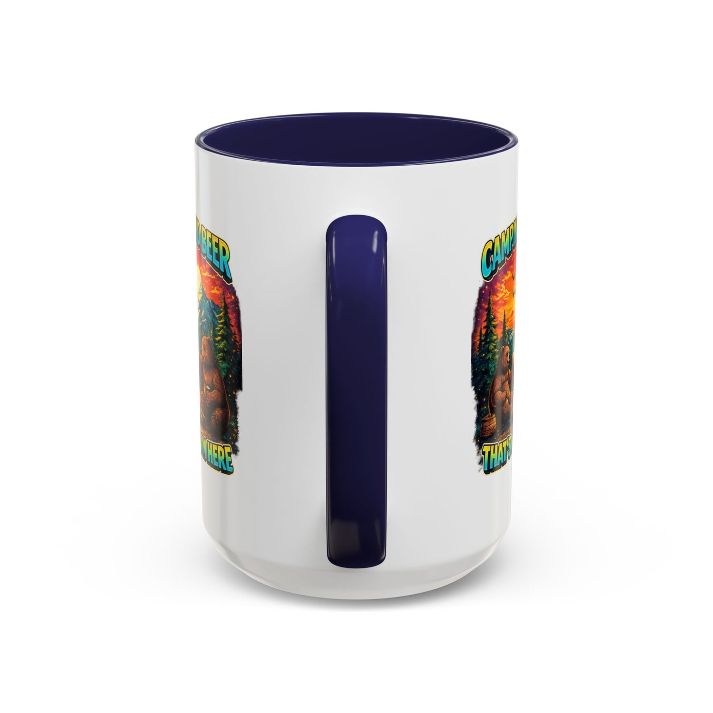Humor Mug - Camping and Beer