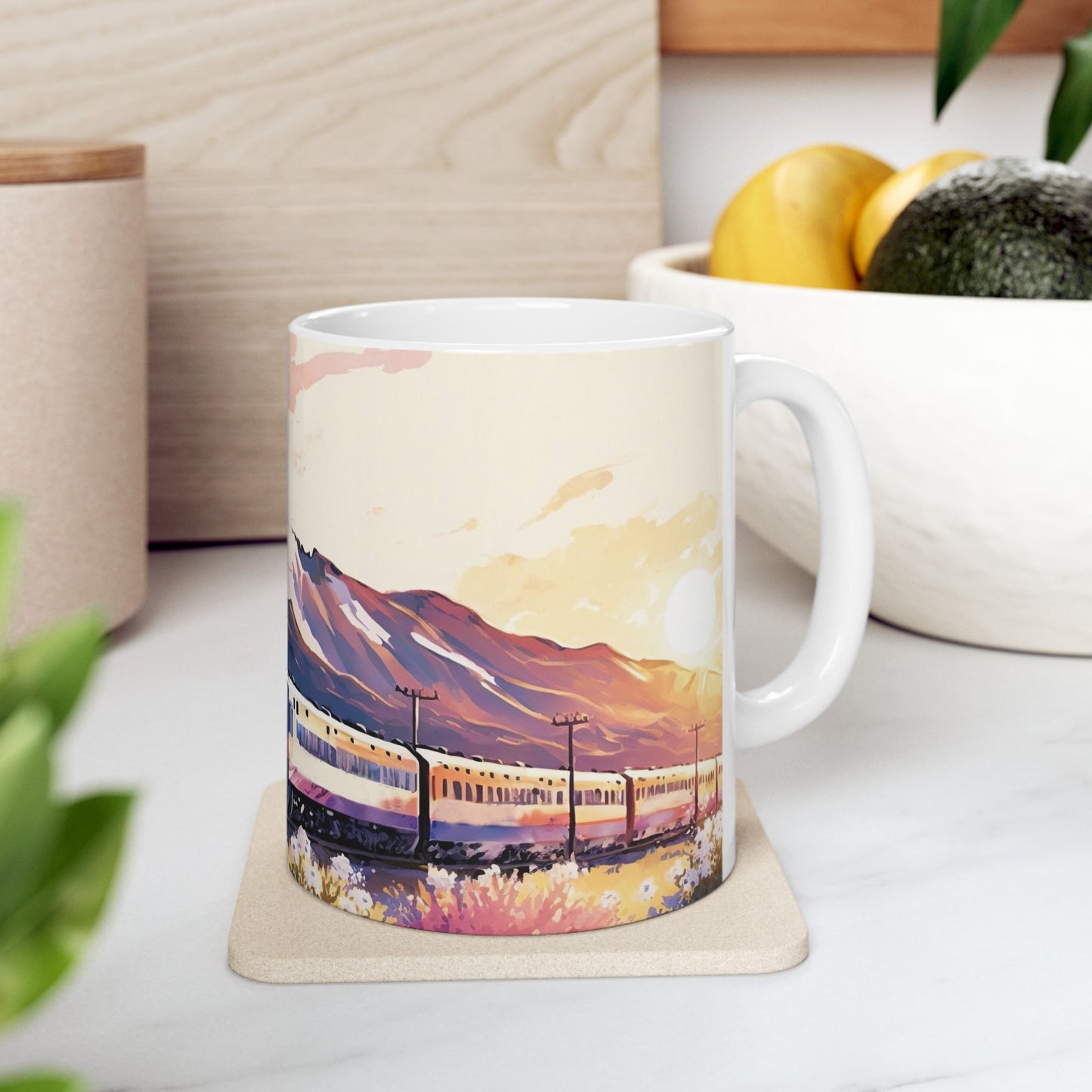Adventure Mug - Train Journey 2