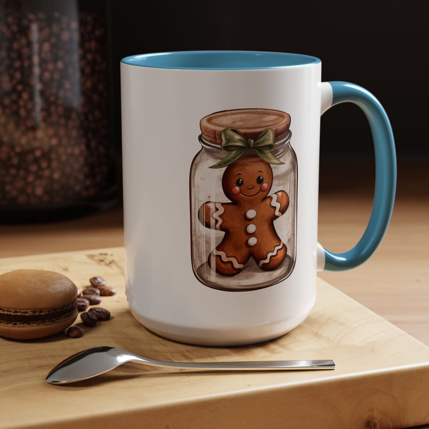 Christmas Mug - Gingerbread Man Jar