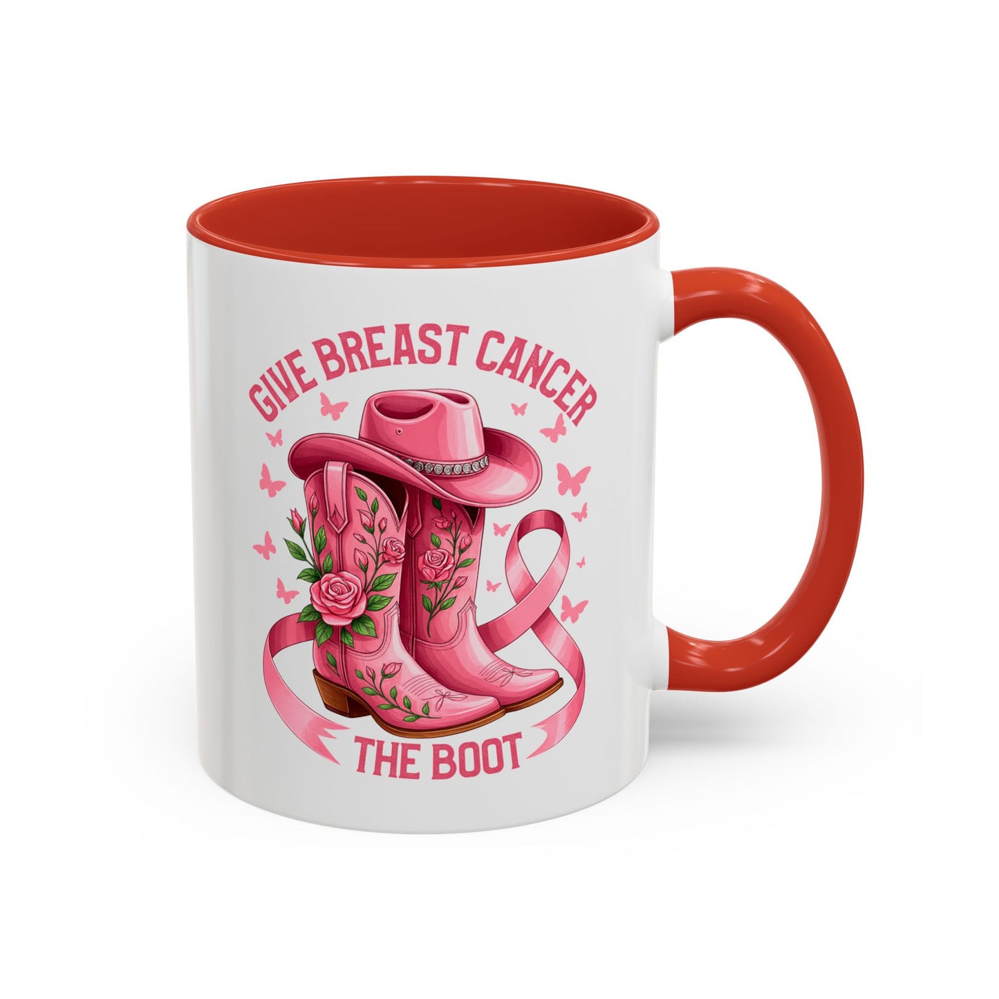 Support Mug - Give Cancer The Boot