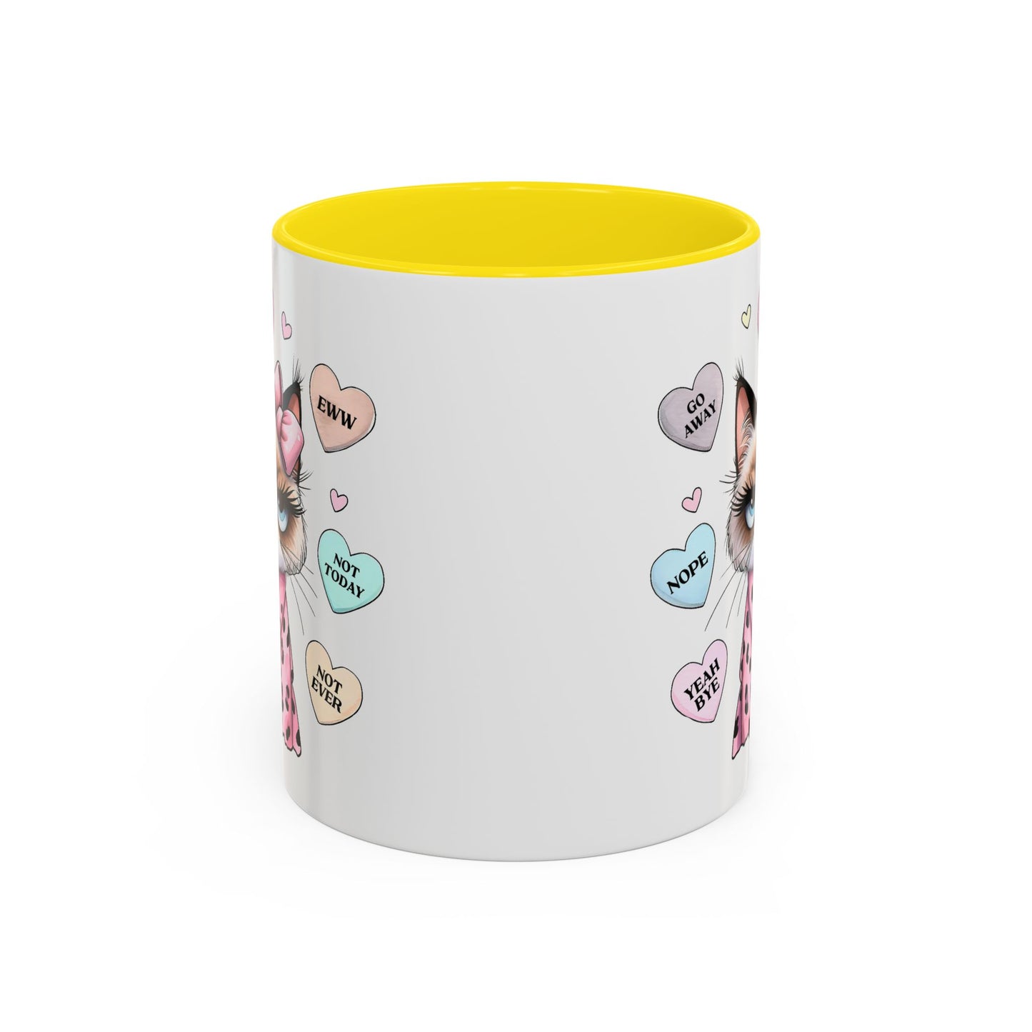Animal Mug - Conversation Hearts