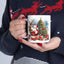 Christmas Mug - Santa Reindeer Tree Presents