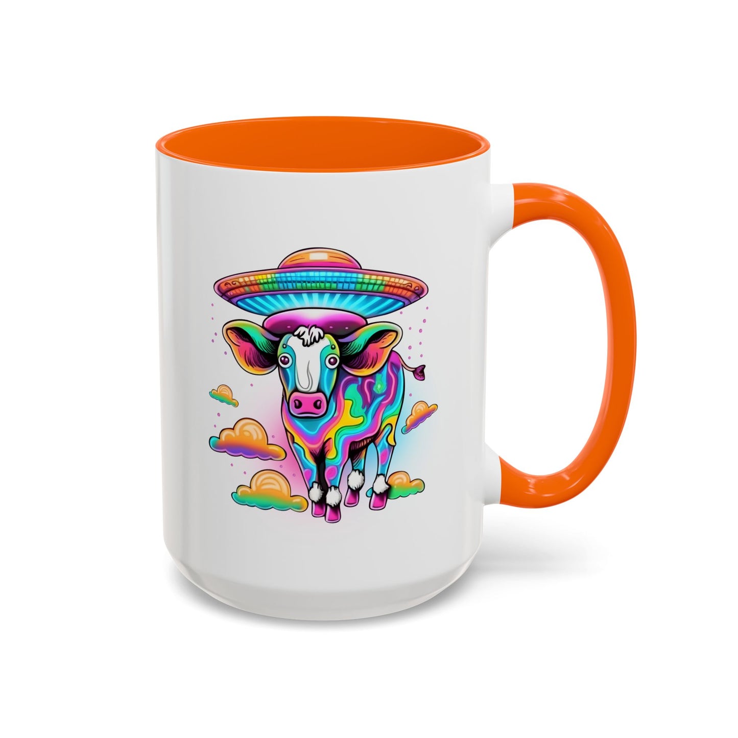 Alien Mug - Multicoloured Cow