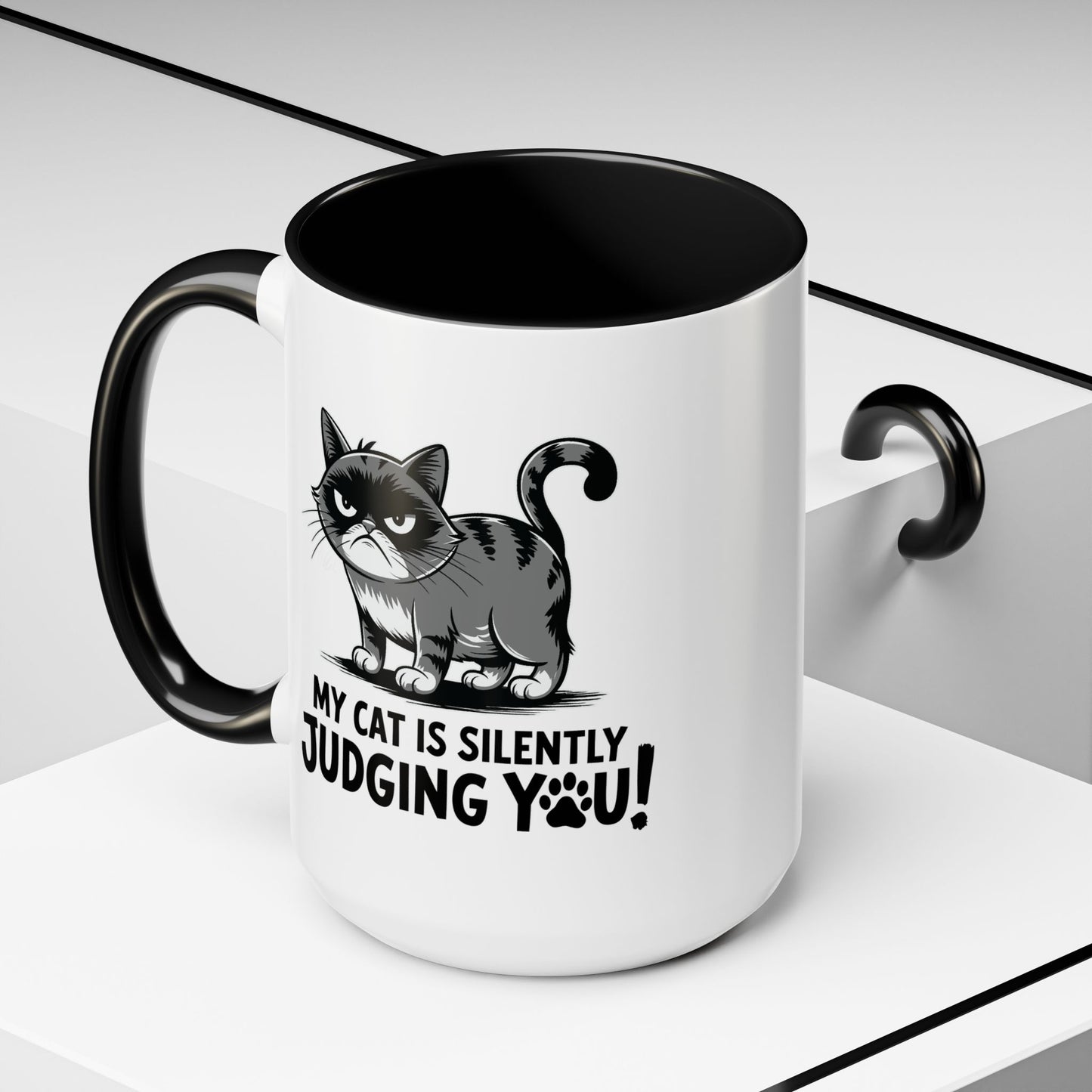 Humor Mug - My Cat is Silently Judging You