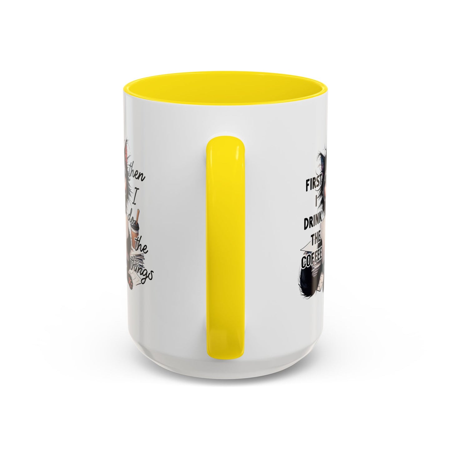 Animal Mug - First I Drink The Coffee