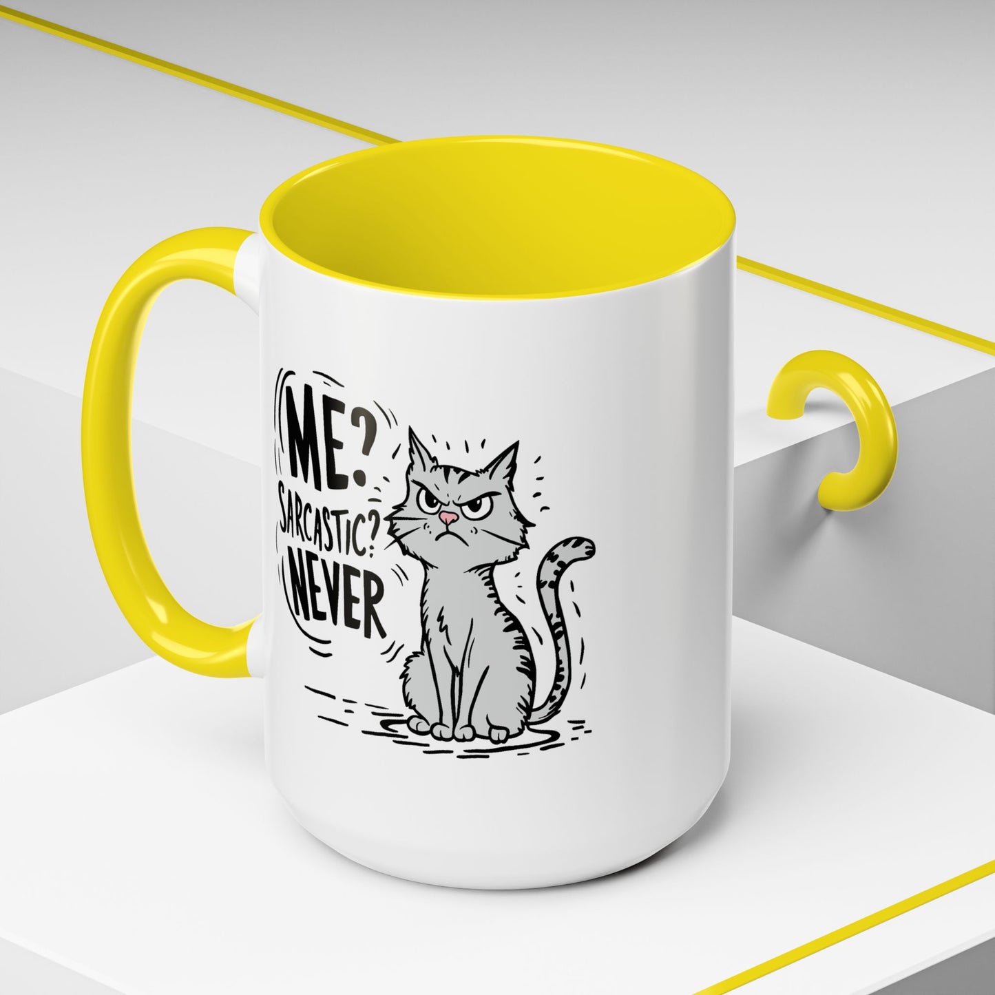 Animal Mug - Me? Sarcastic? Never