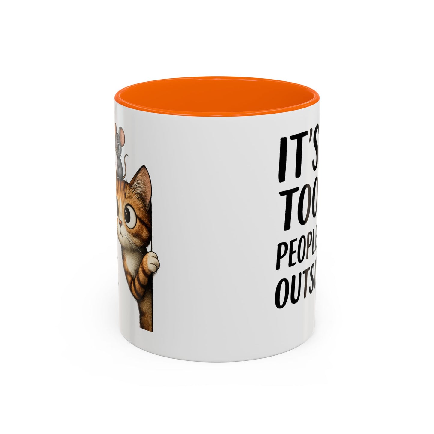 Animal Mug - It's Too Peopley Outside
