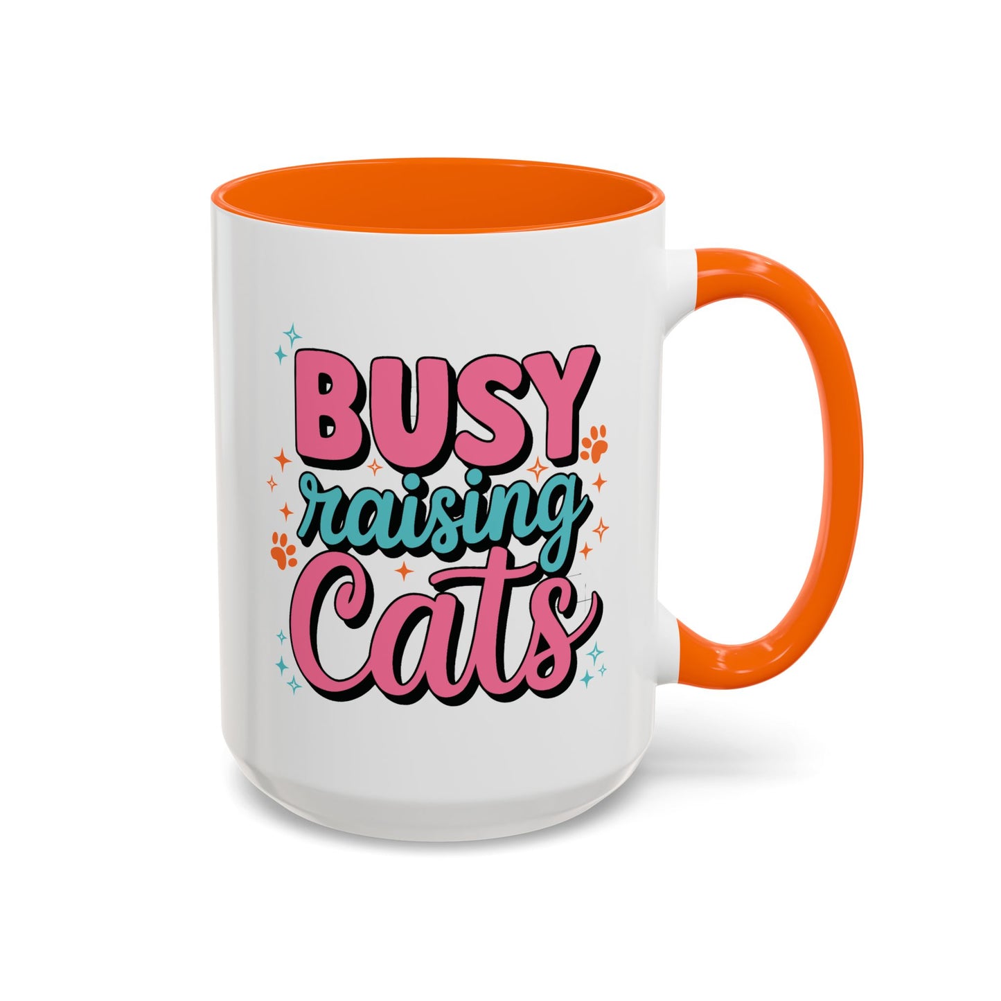 Animal Mug - Busy Raising Cats
