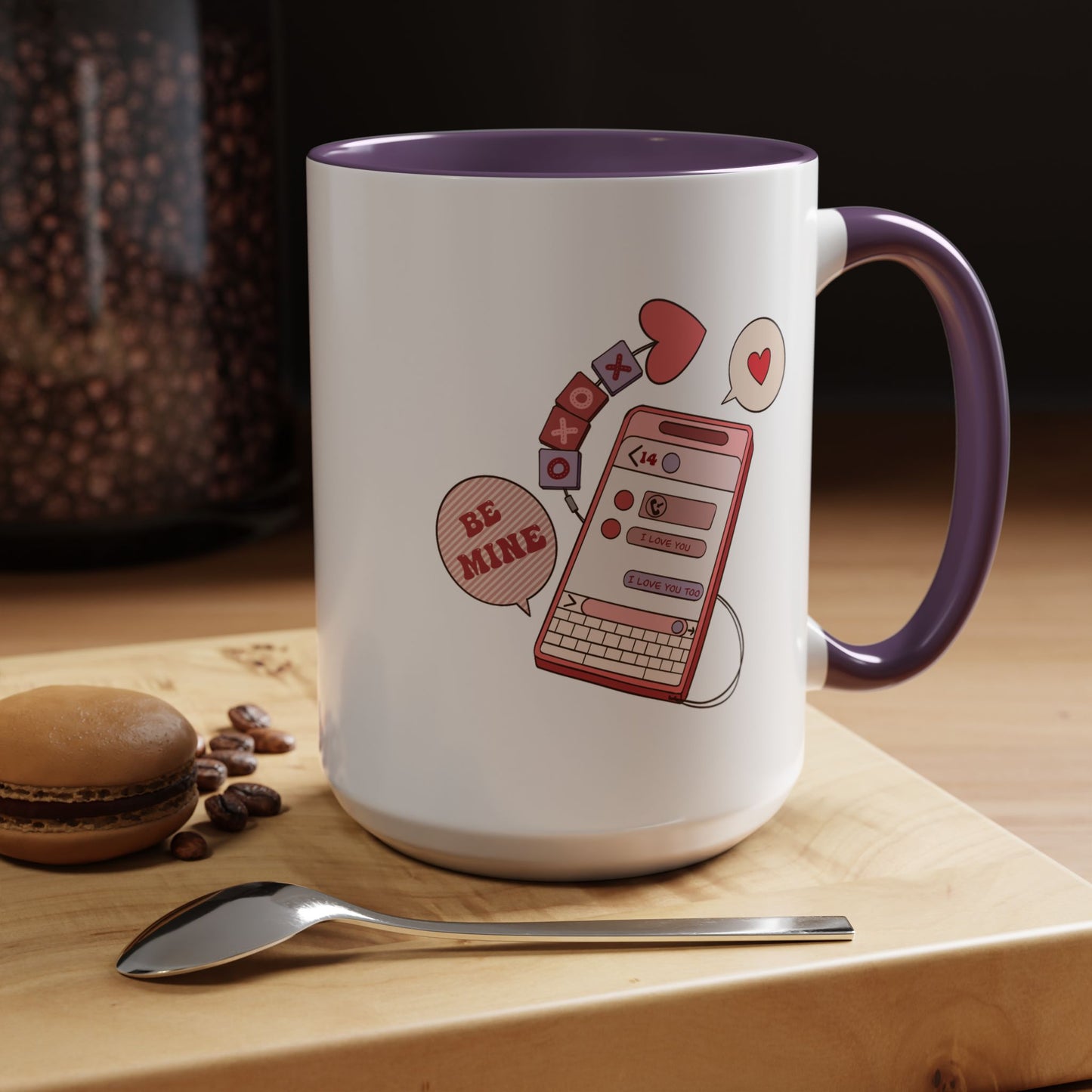 Valentine's Day Mug - Be Mine I Love You