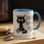 Humor Mug - Living That Nine Lives