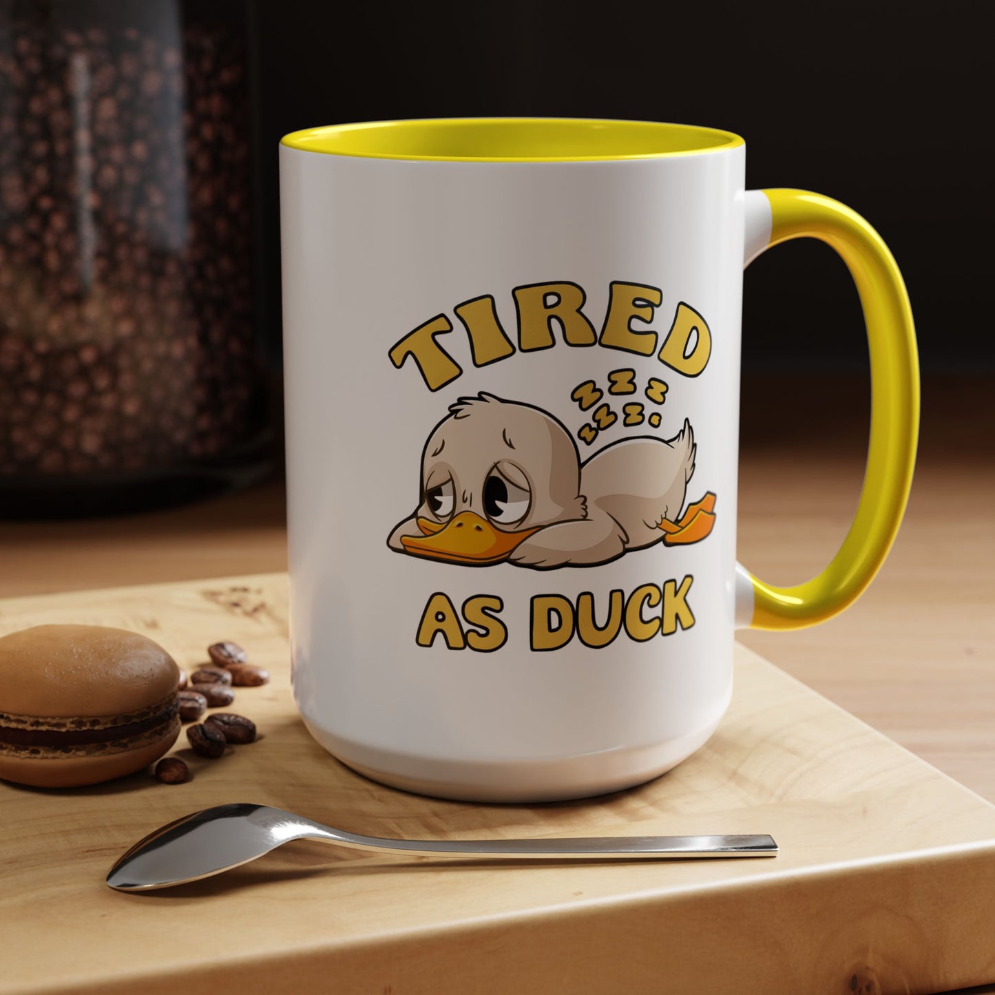 Humor Mug - Tired As Duck