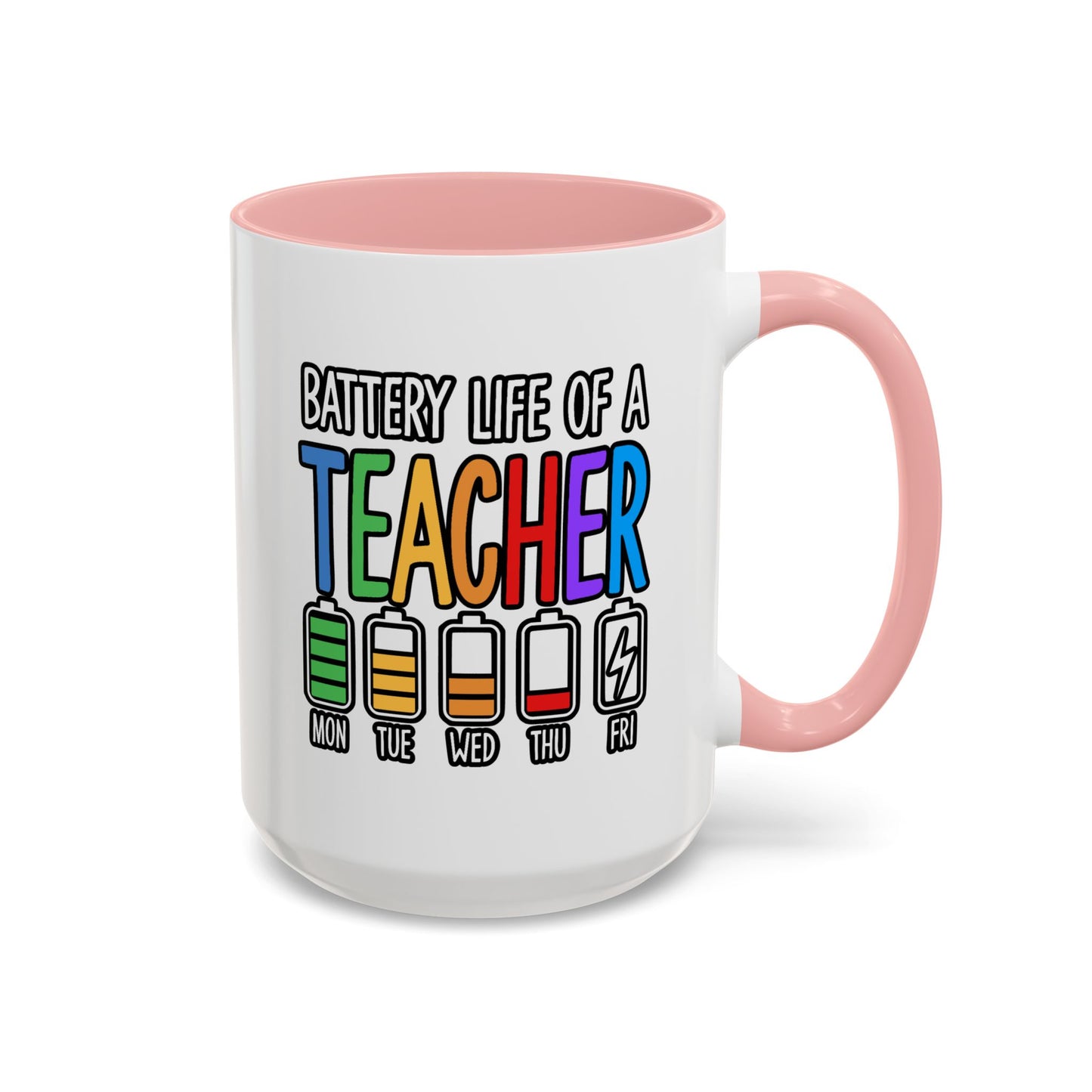 Office Mug - Battery Life of a Teacher