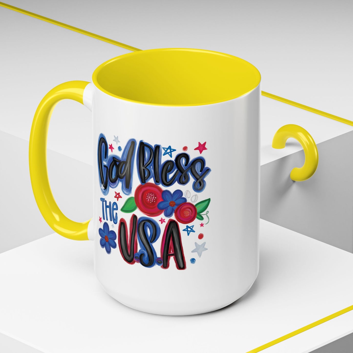 Religious Mug - God Bless Graffiti