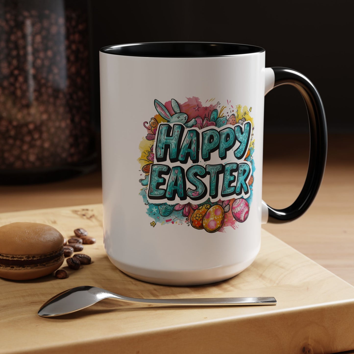 Easter Mug - Happy Easter Blue
