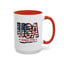4th of July Mug - USA Since 1776 Gun
