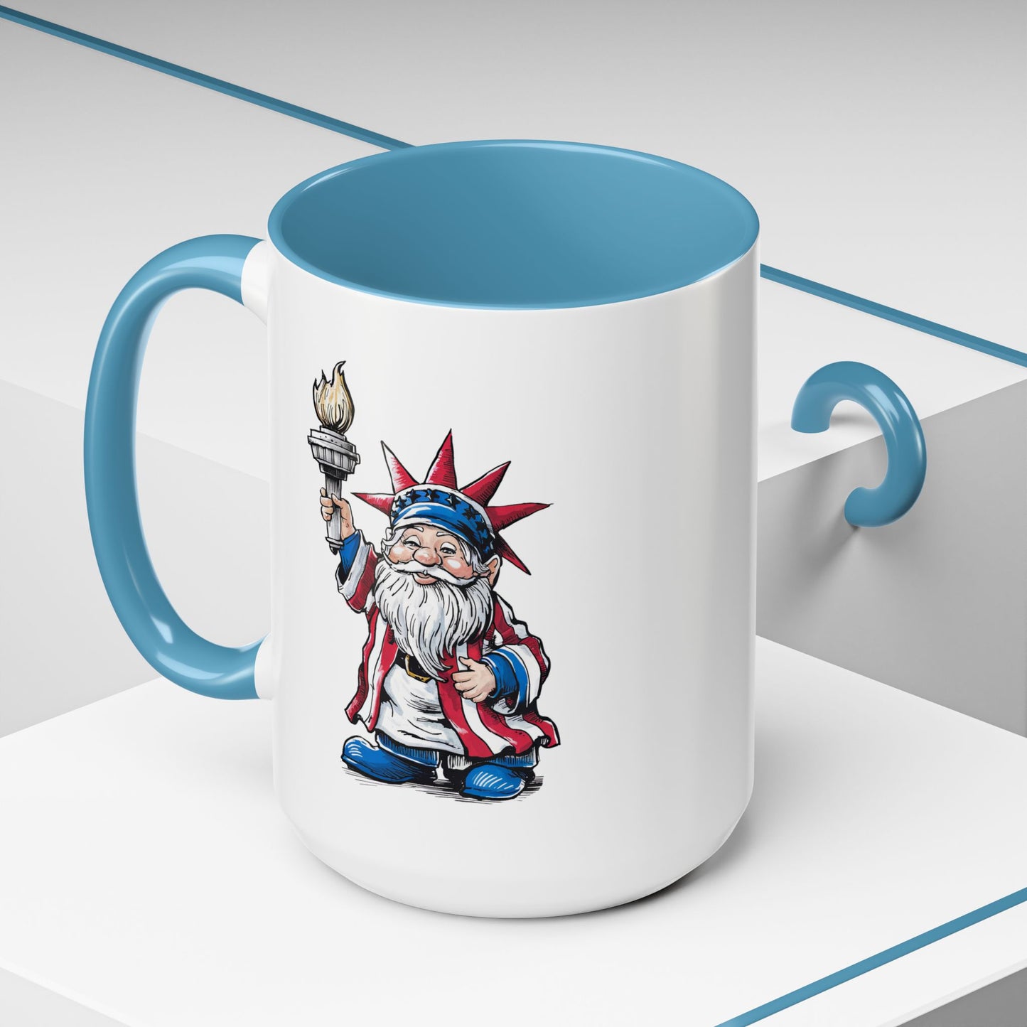 4th of July Mug - American Gnome 7
