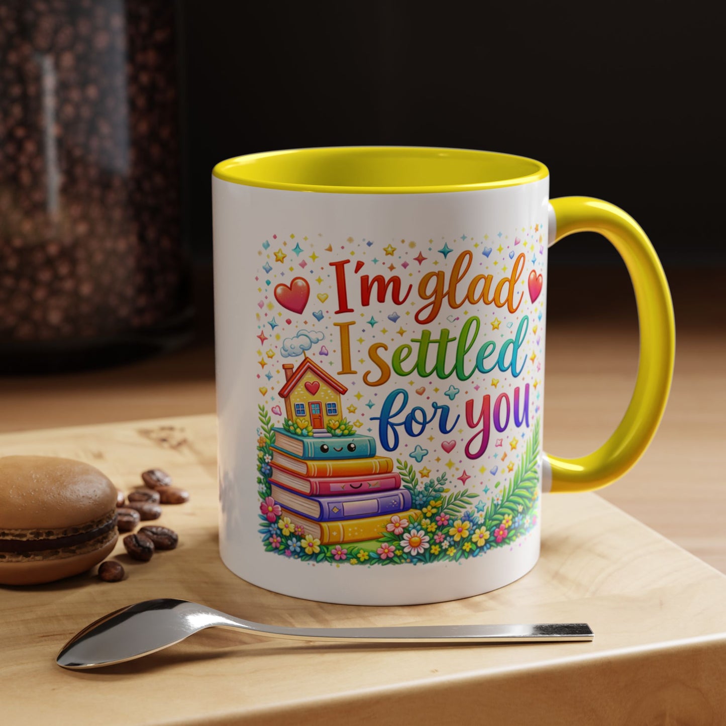 Anniversary Mug - I'm Glad I Settled For You