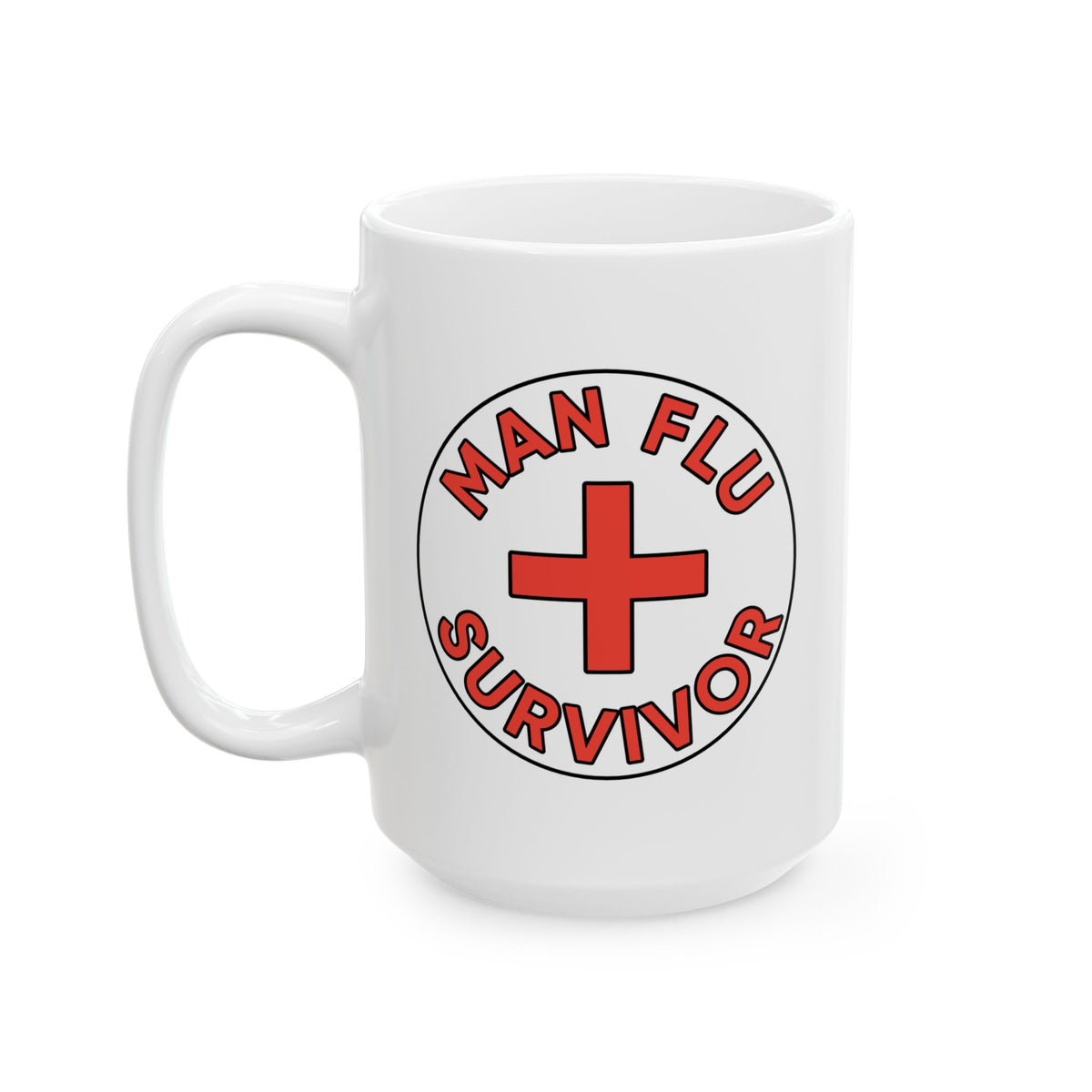 Humor Mug - Man Flu Survivor