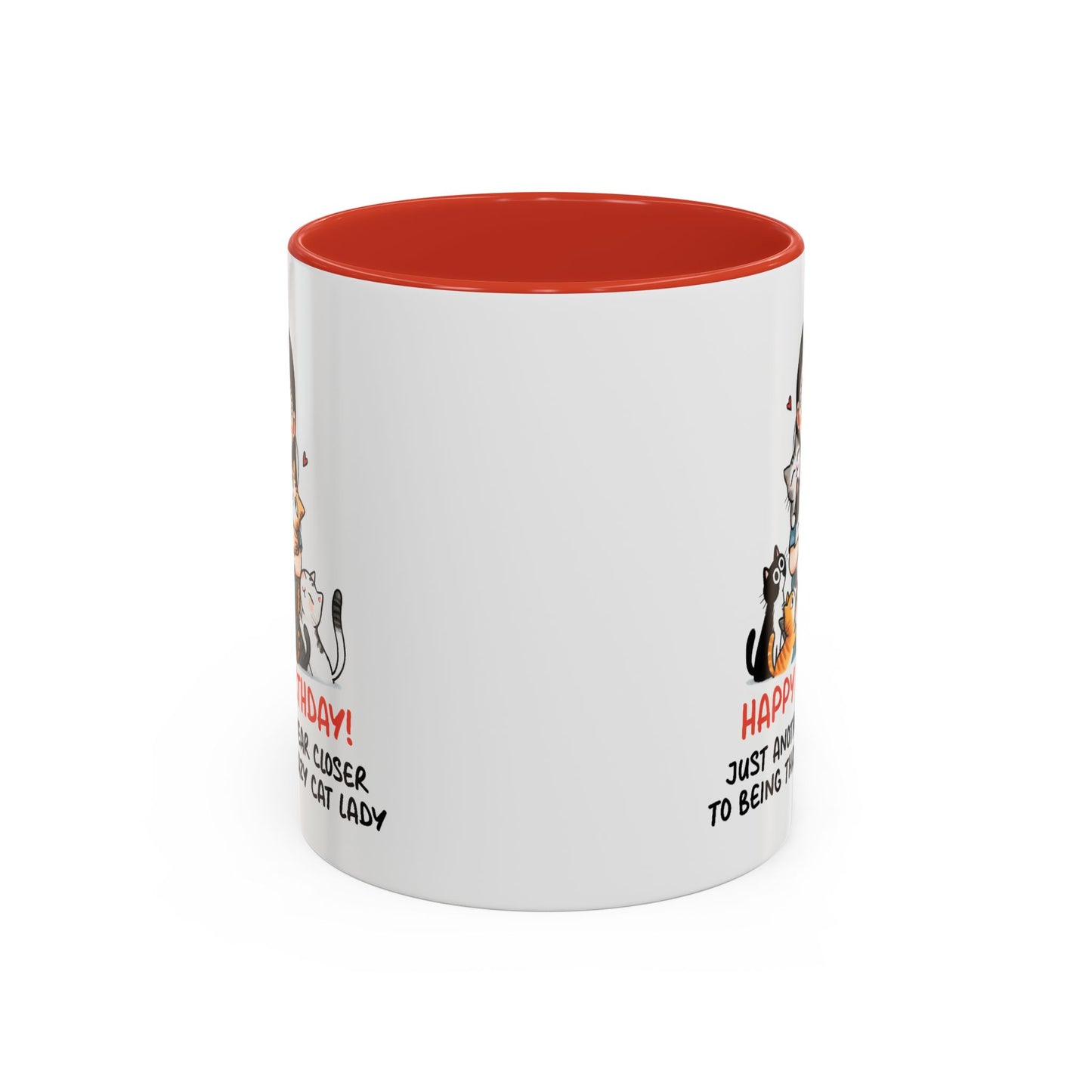 Birthday Mug - Crazy Cat Lady