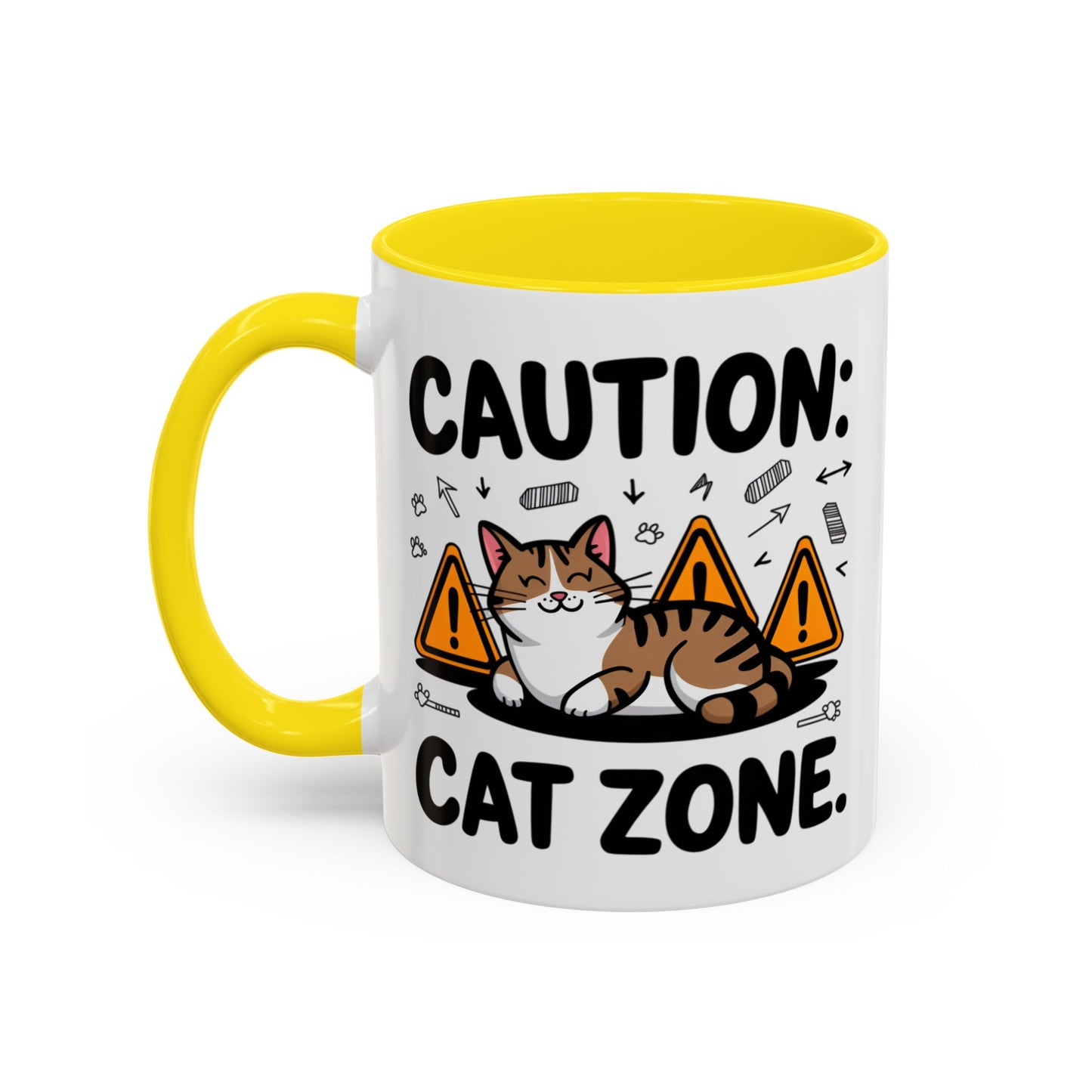 Animal Mug - Caution: Cat Zone
