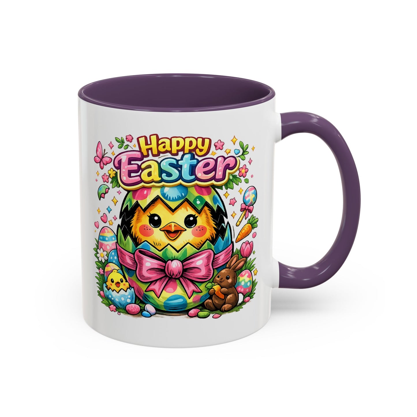Easter Mug - Happy Easter Chics & Bunny