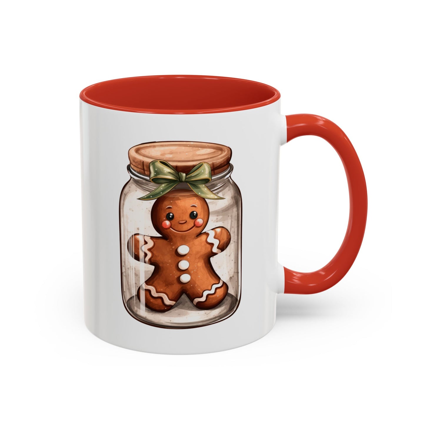 Christmas Mug - Gingerbread Man Jar