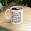 4th of July Mug - America Land of the Free Floral