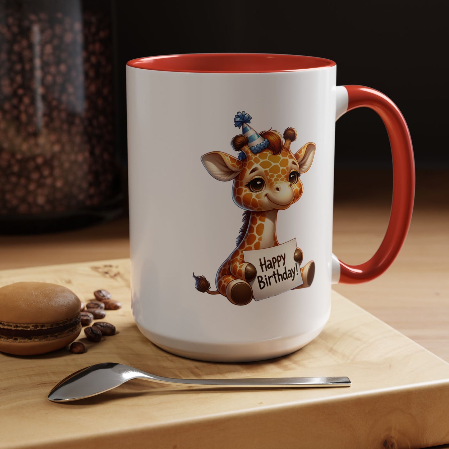 Birthday Mug - Giraffe Clipart