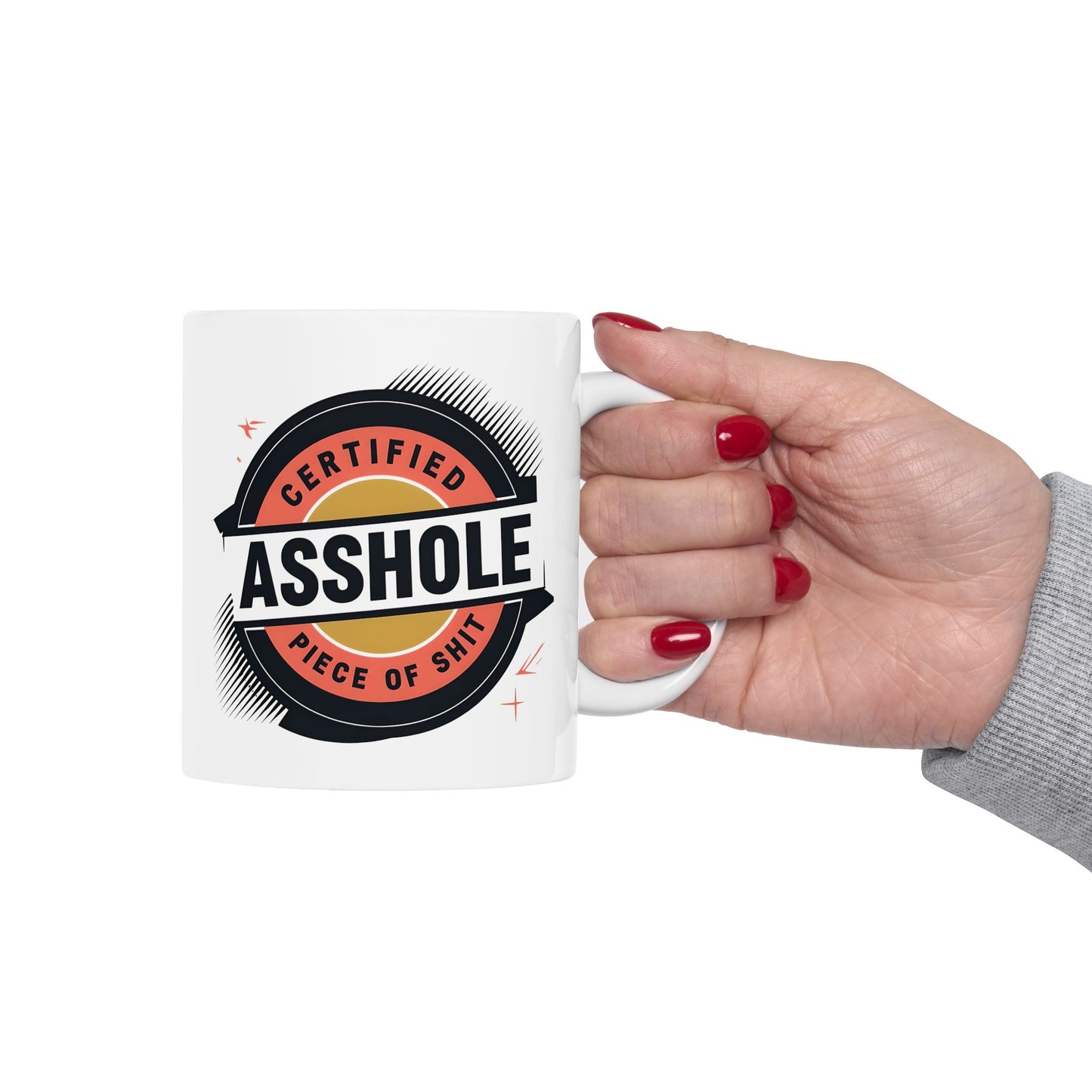 Adult Mug - Certified Asshole