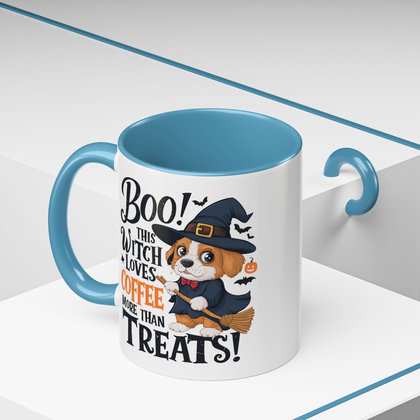 Halloween Mug - Puppy Witch