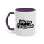 Christmas Mug - Merry Christmas White Black & Grey Text