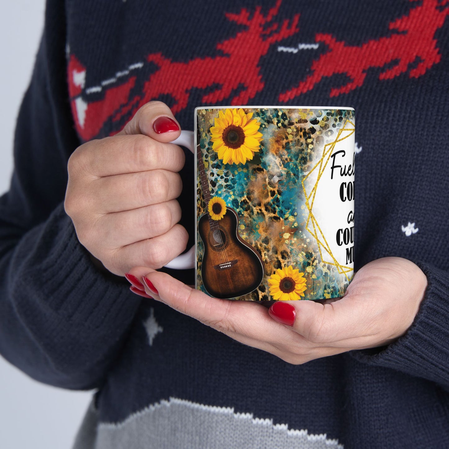Artistic Mug - Fueled By Coffee