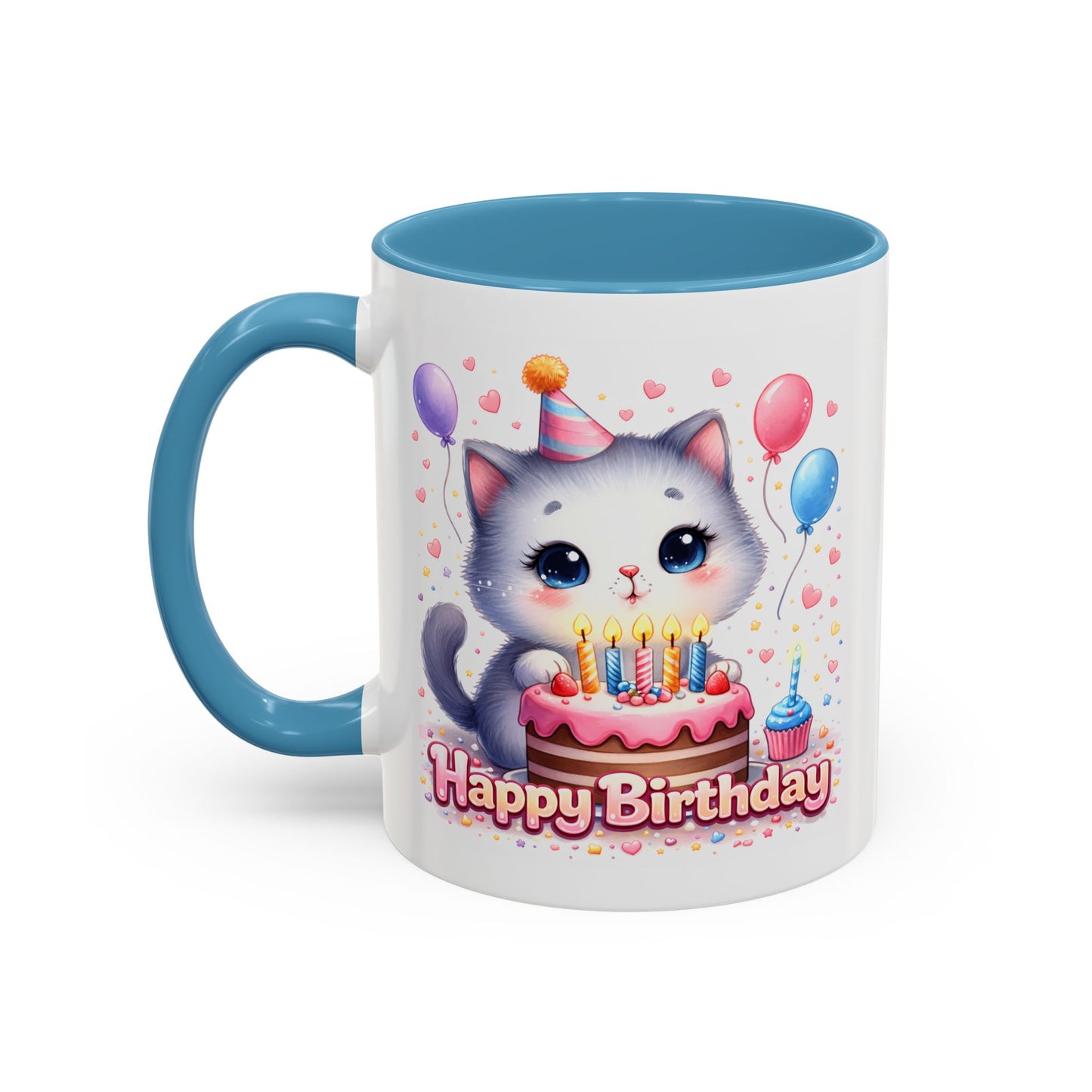 Birthday Mug - Birthday Kitty