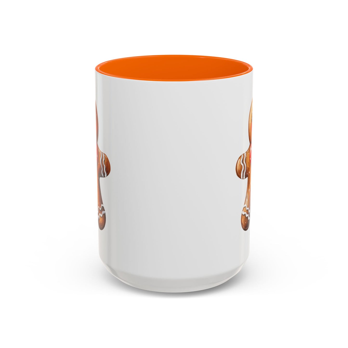Christmas Mug - Gingerbread Man Red Bow