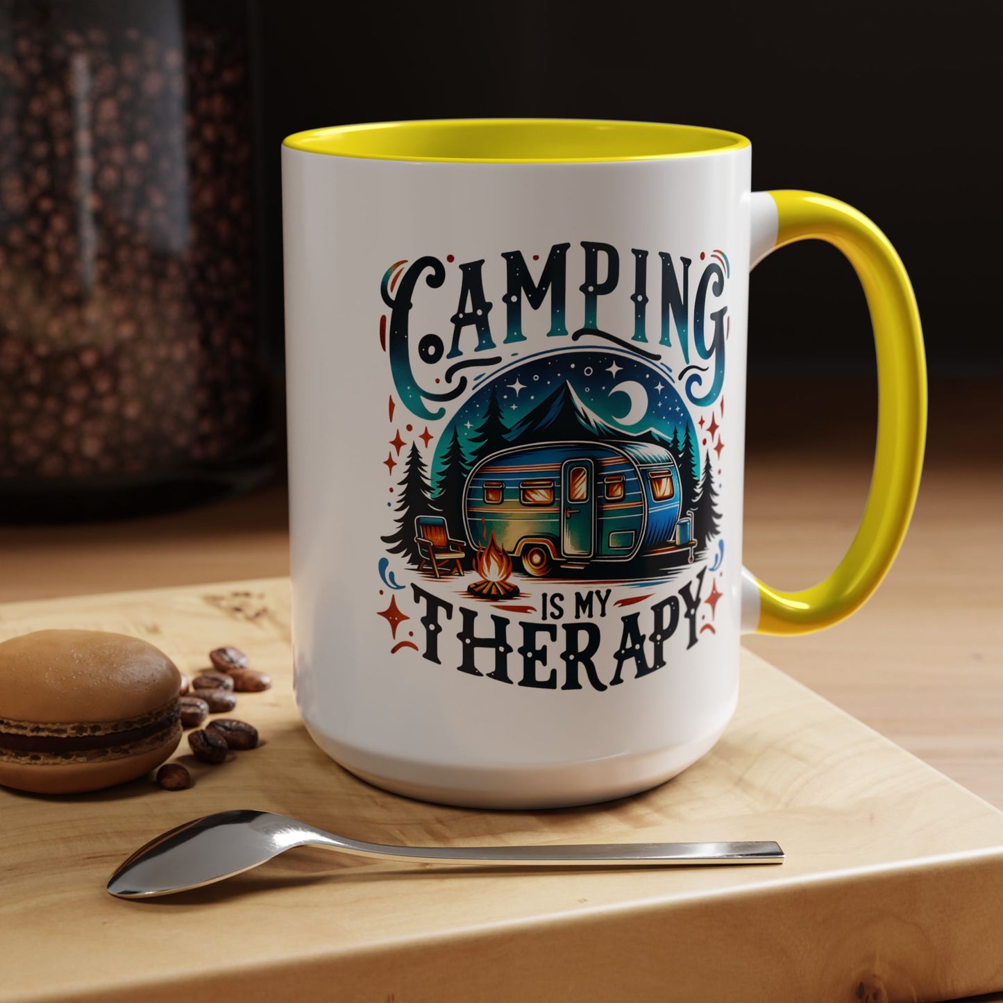 Adventure Mug - Camping Is My Therapy