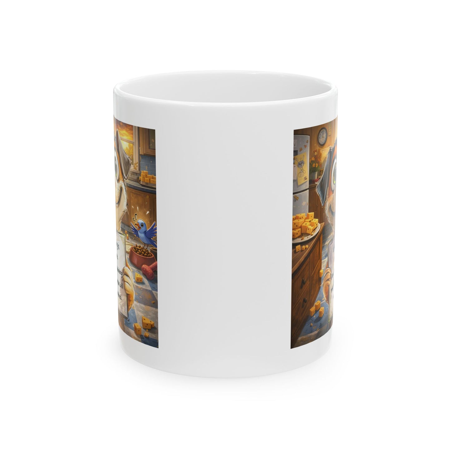 Animal Mug - Every Evening Is Cheese Time