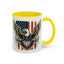 4th of July Mug - American Bald Eagle Flag 9