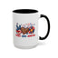 4th of July Mug - Peace Love America