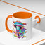 Alien Mug - Multicoloured Cow