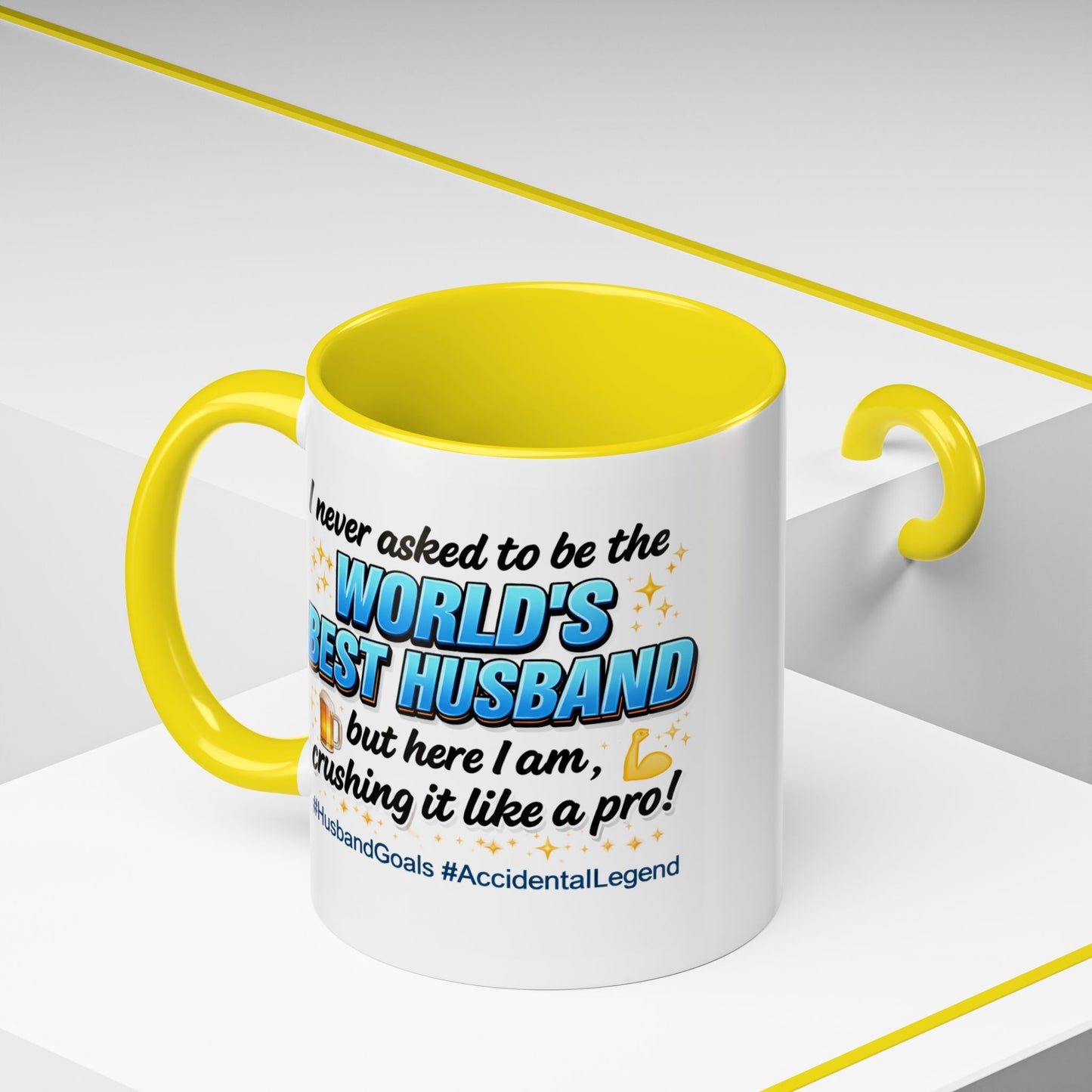 Anniversary Mug - I Never Asked To Be The World's Best Husband