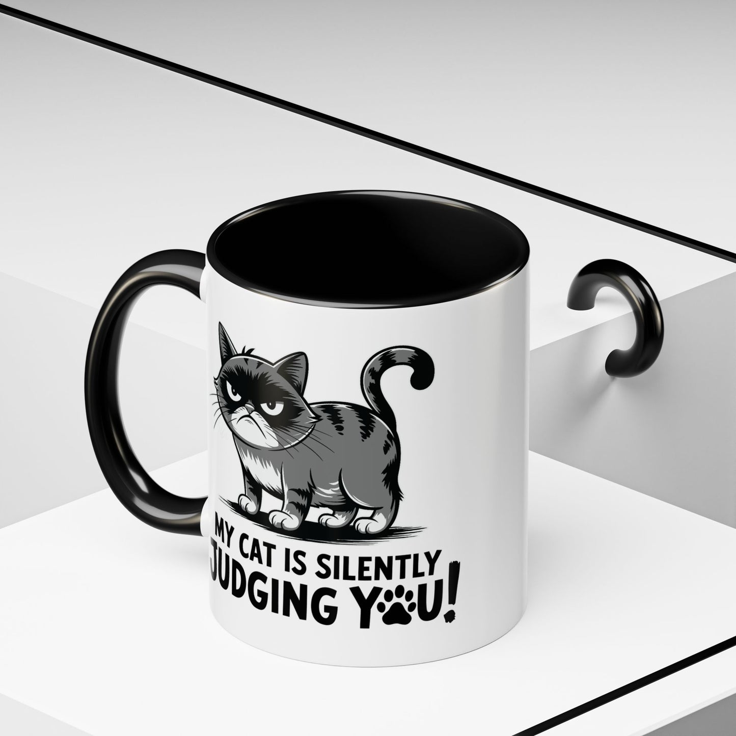 Humor Mug - My Cat is Silently Judging You