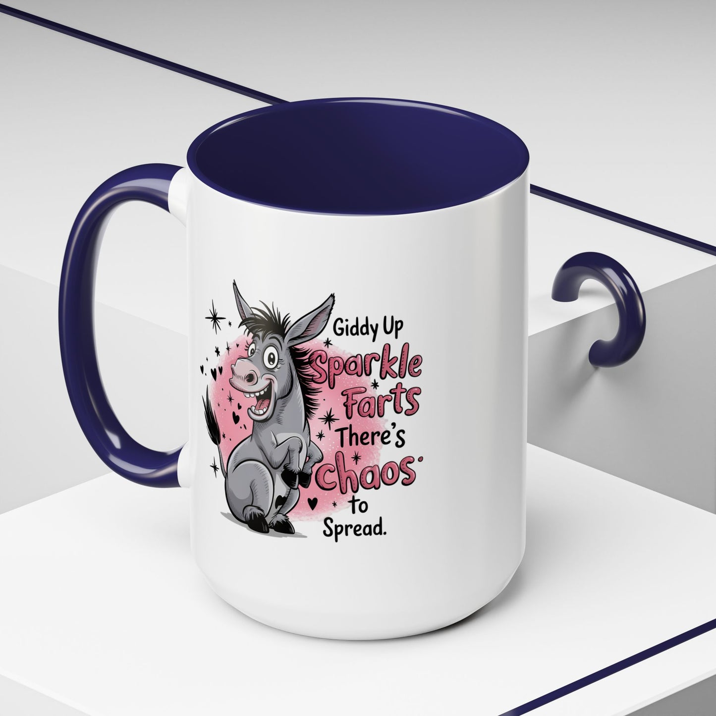 Humor Mug - Giddy Up Sparkle Farts