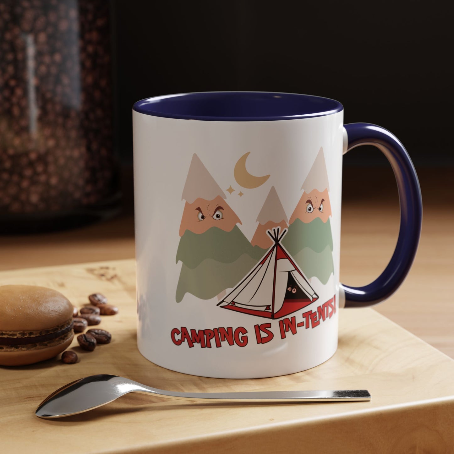 Humor Mug - Camping Is In Tents