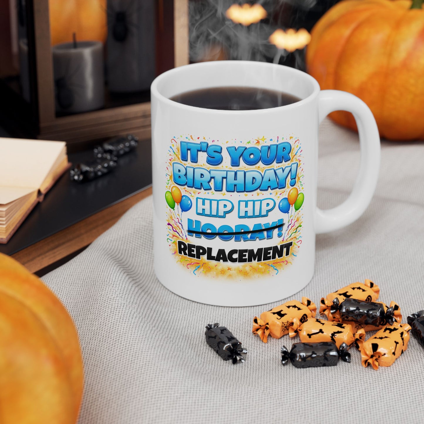 Birthday Mug - Hip Hip Hooray (Male)
