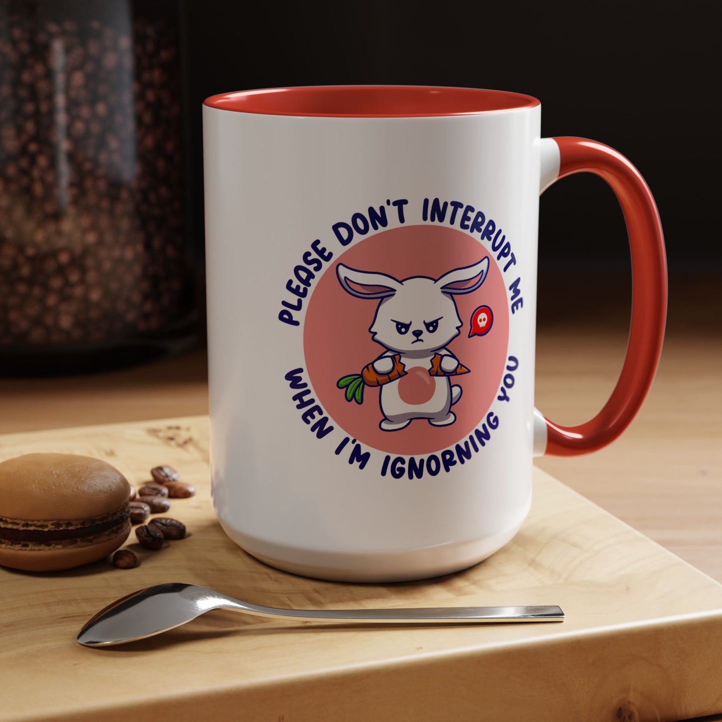 Humor Mug - Please Don't Interrupt Me